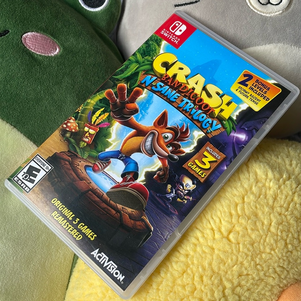 Crash Bandicoot ‘Nsane trilogy ! 3 games in one !